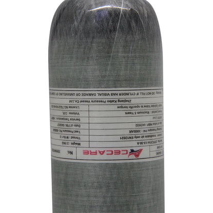 Ship From USA Warehouse Acecare 3L High Pressure Fast Shipping 30Mpa 4500psi Gas Cylinder SCUBA Diving tank