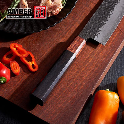 High-class Japanese Knife Full Tang Kitchen Chef Boning Slaughter Knife Damascus Knives With Wooden Handle