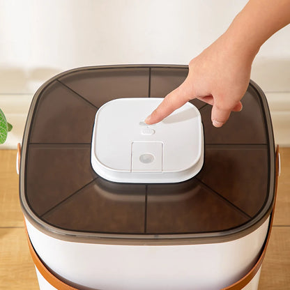 High Quality Intelligent Vacuum Pet Food Storage Container Large Capacity Moisture Mildew Proof for Kitchen Use for Cats Dogs