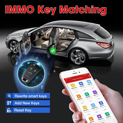 2025 Kingbolen Ediag Full System Car Diagnostic Tool Automotive OBD2 Scanner With 15 Resets Service