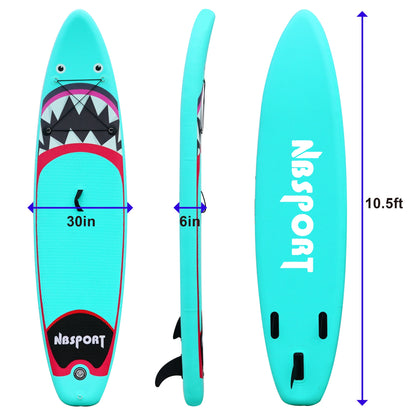 3M Inflatable Surfing Paddle Board comfort Grip Inflatable Stand up Jet Board
