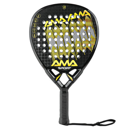 Ready to Ship AMA Sport 2025 New Arrival High Performance 18K/Ti Padel Racket