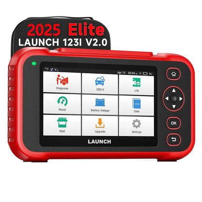 2025 CRP123i V2.0 4 System Diagnostic Tool Machine for All Cars OBD2 Scanner 3 Resets Battery Test Lifetime Free
