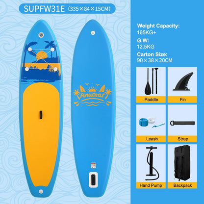 EU Free Shipping Dropshipping Factory Supply Surfing Inflatable sup Surfboard Stand up Paddle Board Paddle Surf supboard sup