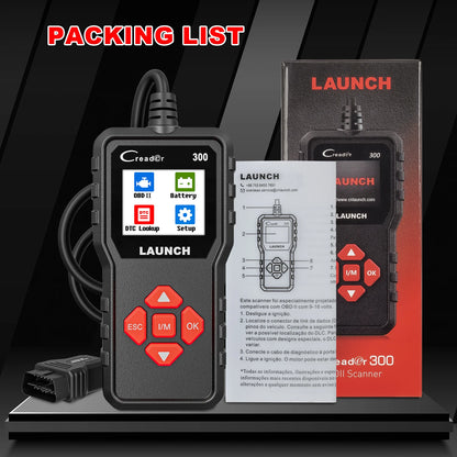 2025 Launch X431 CR300 Auto Code Reader OBD2 Scanner Engine Check AS CR319