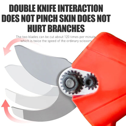 DTWA1-0021 Brushless 21V Cordless Electric Scissor Pruner Customization OEM Electric Cordless Pruning Shears