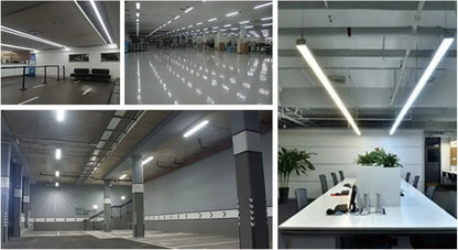 USA Warehouse Modern Lighting Shop Lamp LED Pendant Ceiling Linear Strip Light