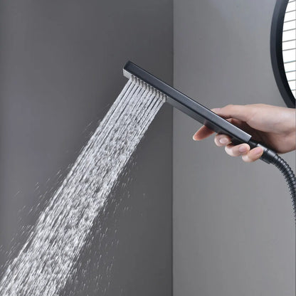 Matte Black Stand Bathtub Luxury Bathroom Free Floor Standing Bathtub Faucet Mixer Shower Design Brass Modern Outer Carton Box