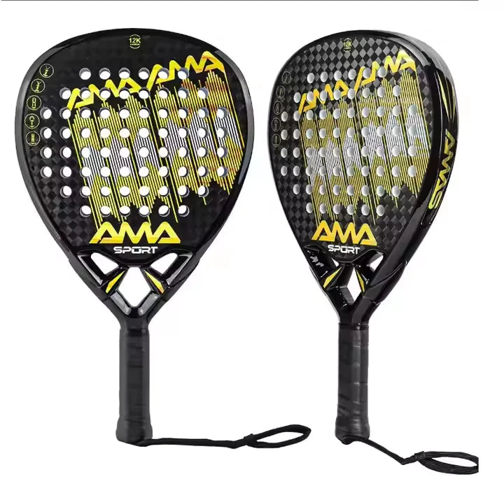 Ready to Ship AMA Sport 2025 New Arrival High Performance 18K/Ti Padel Racket