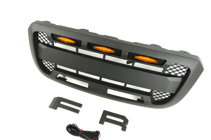 2004-2011 Auto Part Car Grill Front Grille With Lights Fit for Ford Ranger