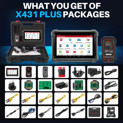2025 Launch X431 IMMO PLUS Key Programming Car OBD2 Scanner ECU Coding Automotive Diagnostic Tool Vehicle Engine Analyzer