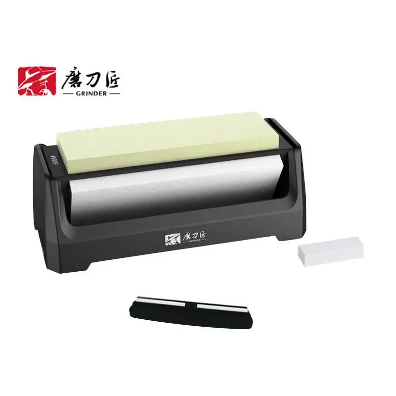 TAIDEA TG2014 2000/6000/10000 Grit Premium Triangular Rotation 3 Sides Kitchen Knife Scissors Sharpening Stone Sharpener
