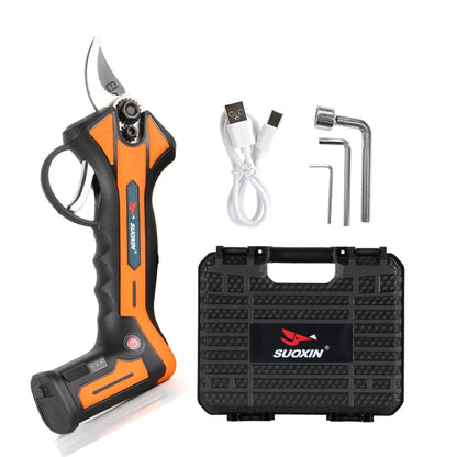 SK5 Steel Electric Pruning Shears,Cordless 8V Lithium Battery Power Shear USB Charge,20MM/0.8inch Custom Cordless Pruning Shears