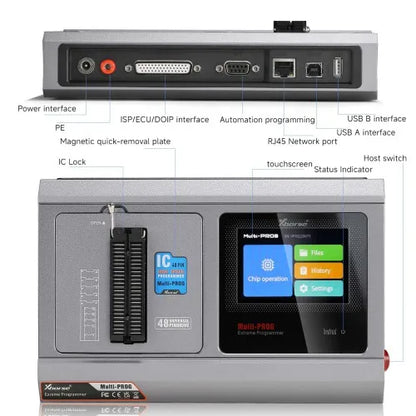 2025 for Xhorse Multi Prog Pro-Level ECU TCU Programmer with Free MQB48 License Update VVDI Prog Version 1-Year Warranty