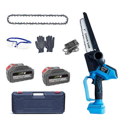 DTWA2-0048 Factory Wholesale Brushless Lithium Electric Chain Saw Cordless 8 Inch Chainsaw