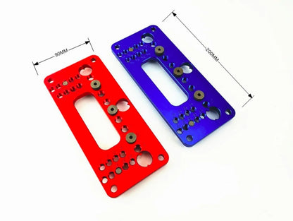 Drawer Slider cabinet drawer handle hole drilling guide hole drilling jig for cabinet 32/64/96/128mm hole