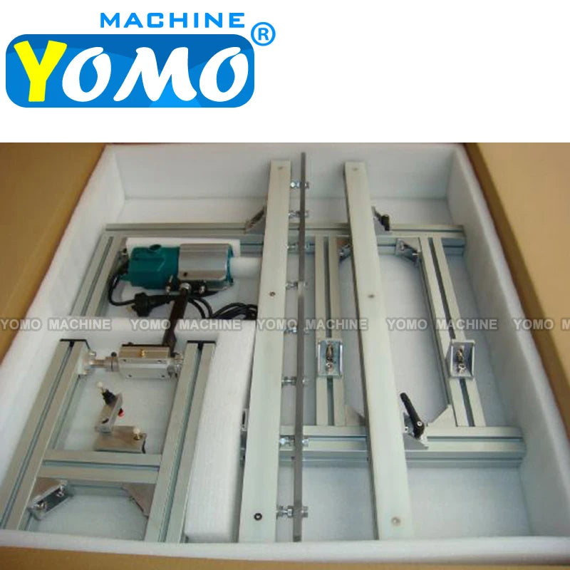 Tracking Trimming Machine PVC Edge Cutter Edge Banding Trimmer Woodworking Corner Rounding Machinery