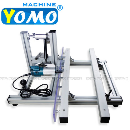 Tracking Trimming Machine PVC Edge Cutter Edge Banding Trimmer Woodworking Corner Rounding Machinery
