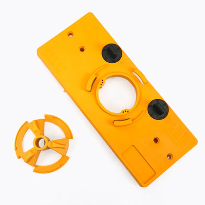 35MM Cup Style Concealed Hinge Jig Drill Guide Set Door Boring Hole Template Bit
