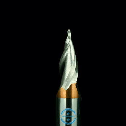 12*12*28 degree*1.0 Germany CNC router bits Mini Word Cutter End milling cutter with TiAlSiN coating Small letter cutting tool