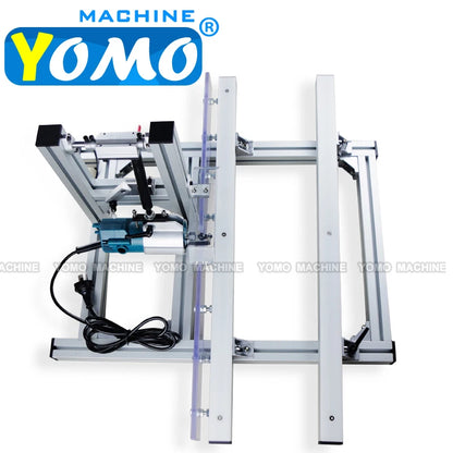 Tracking Trimming Machine PVC Edge Cutter Edge Banding Trimmer Woodworking Corner Rounding Machinery