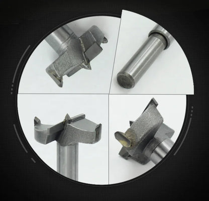 15mm to 60mm 10pcs Wood Hole Saw Set Hinge Boring Drills Wood Forstner Drill Bit Kit