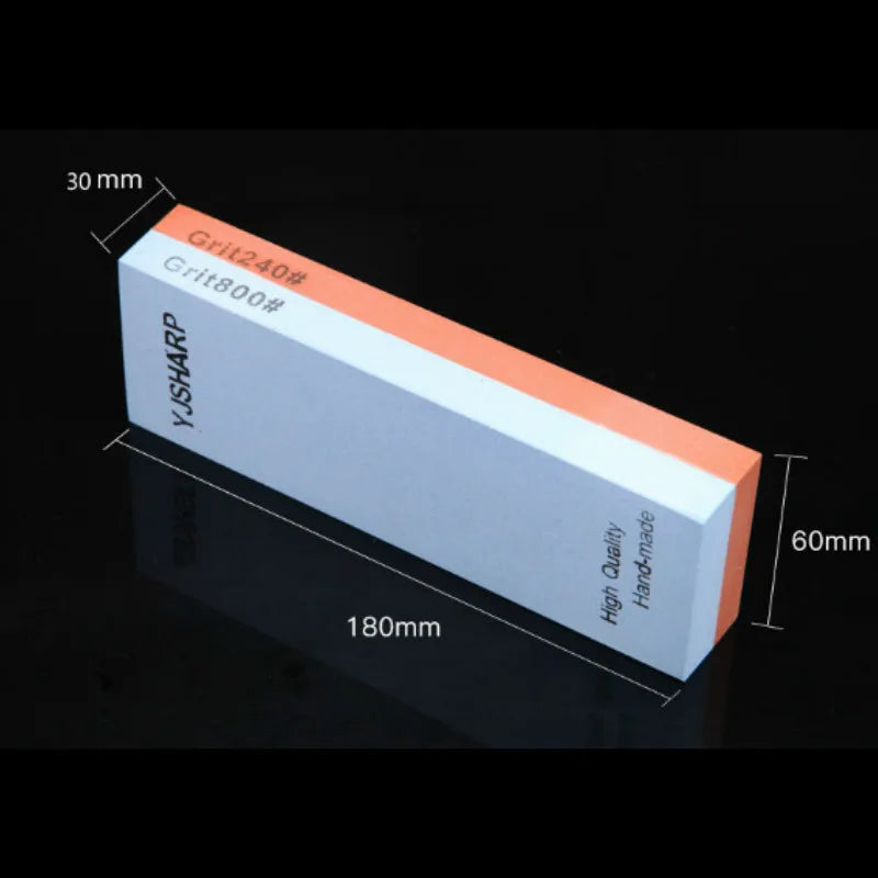 ADAEE Double Sides Combination Whetstone for Kitchen Knives Garden Tools Size 180*60*30mm