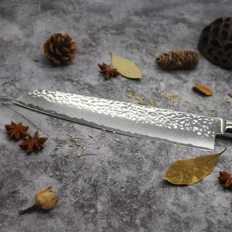 online shopping vg10 damascus chef kiritsuke knife with g10 handle