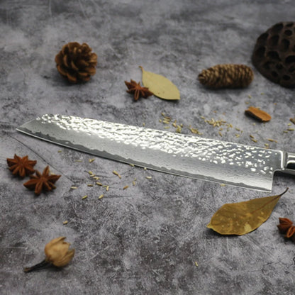 online shopping vg10 damascus chef kiritsuke knife with g10 handle