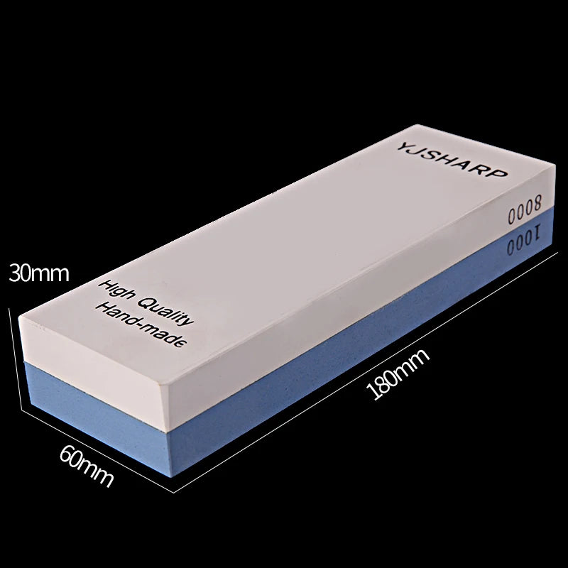 ADAEE Double Sides Combination Whetstone for Kitchen Knives Garden Tools Size 180*60*30mm