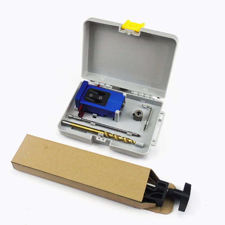 LISCA 02 hand tools DIY holes Pocket Hole Jig Kit with clamp, type - CUTTING TOOLS