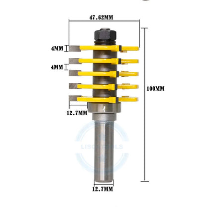 L-N069-11/2inch 8mm Shank Brand New High Quality Adjustable Finger Joint Router Bit Grade Use in Router