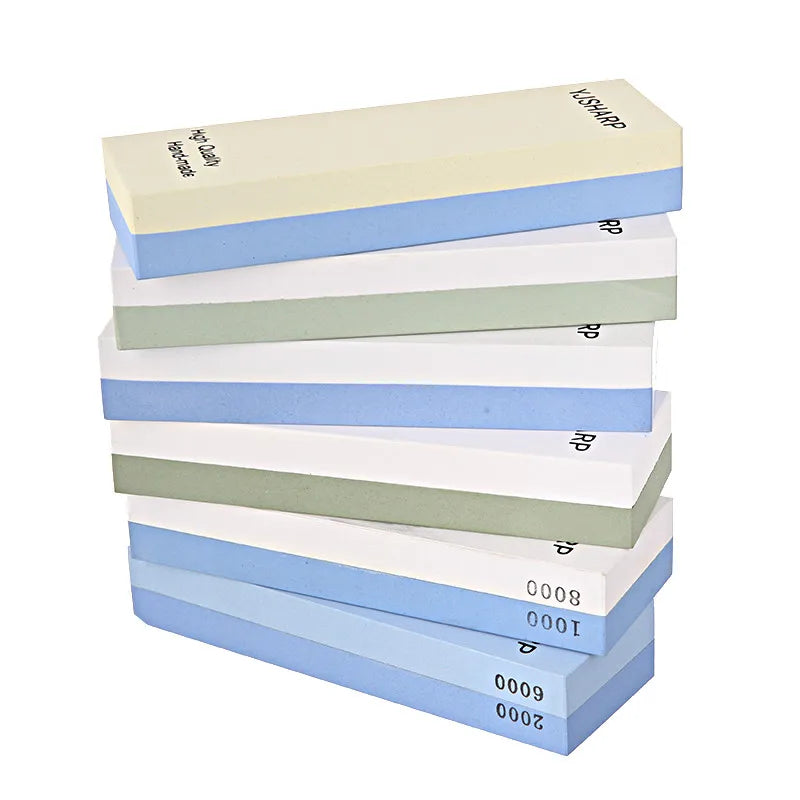 ADAEE Double Sides Combination Whetstone for Kitchen Knives Garden Tools Size 180*60*30mm