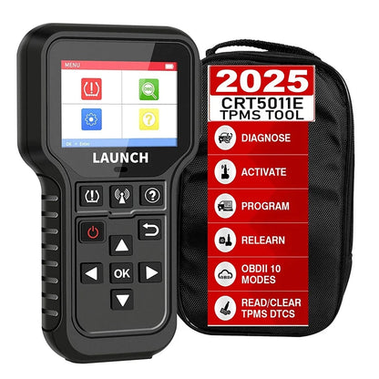 2025 New LAUNCH CRT5011E TPMS Relearn Tool Read&Program LTR-01 Sersors (315/433MHz) Reset TPMS