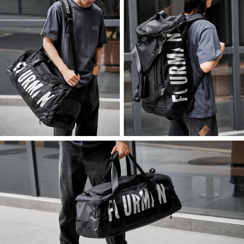 Jiu-Jitsu 40L Gym Crossfit Bag Carry on Travel Backpack Duffle Bag for Men Gym Bag