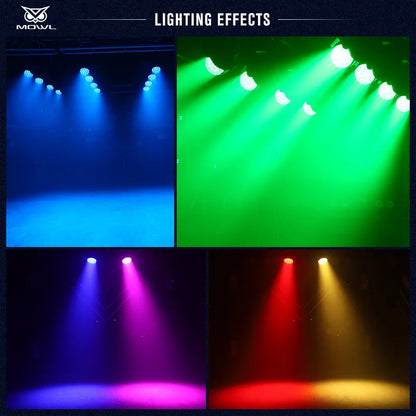 USA American Warehouse Free Shipping 19x15w RGBW 4in1 DMX Zoom Wash LED Moving Head Light