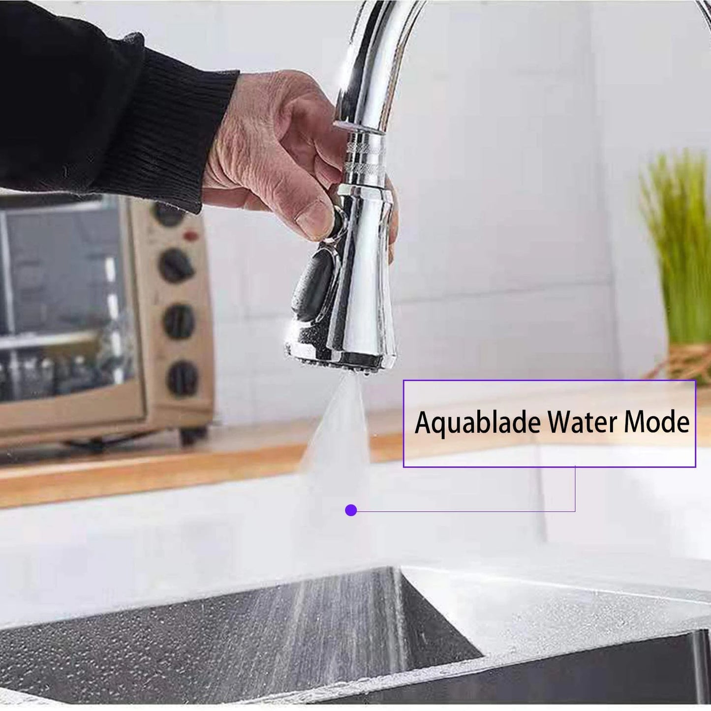 USA Stock Kitchen 3 Modes Faucets Spray Head Replacement Headshower for Kitchen Faucet