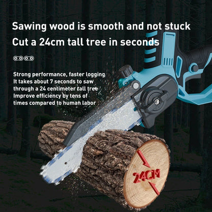 DTWA2-0064 Hot Sale High Power Electric Chain Saw Rechargeable Home Logging Chainsaw