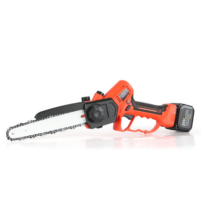 8 Inch Mini Chain Saw Battery for Wood Cutting, Trimming, Battery Chain Saw Long Reach Cordless Telescoping Pole Chain Saw