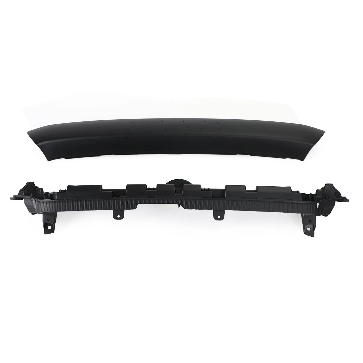 For Toyota 4Runner 2020-2024 TRD PRO Black 2 Piece Front Bumper Grille Grill Car Body Trim Parts With Letter