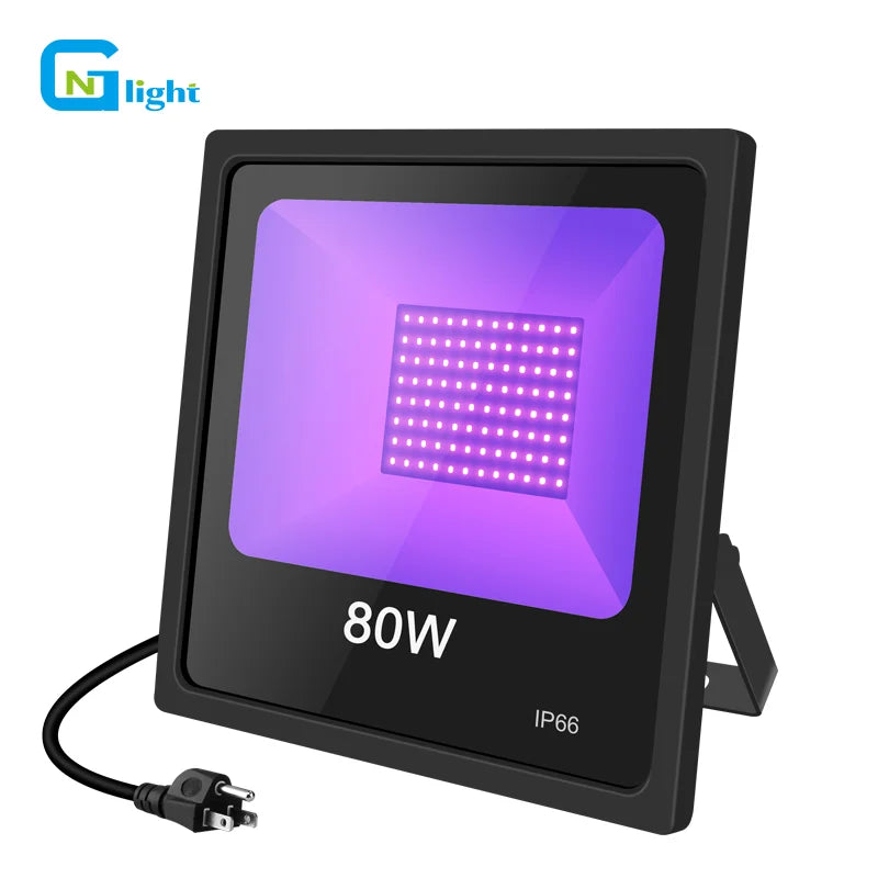 LED UV BlackLight US Stock 80W 100W 160W IP66 Party Lights Effect for Bar Club Dj Disco Led Stage Lighting Black Uv Flood Light