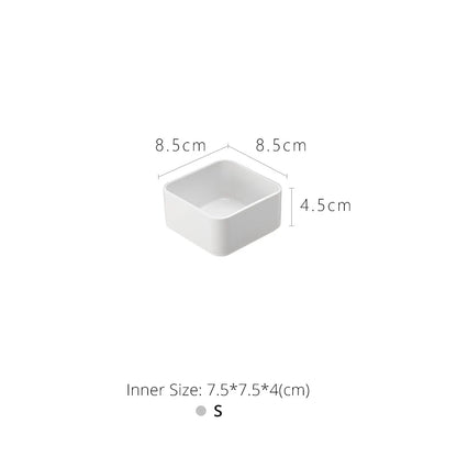 SHIMOYAMA White/Black Plastic Small Multifunctional Kitchen Storage and Tableware Drawer Divider Organizer for Kitchen