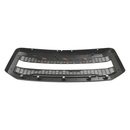 Front Bumper Grill Grille W/ LED for Ford F250 F350 2005 2006 2007 Super Duty With Letter
