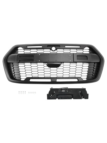 Raptor Style Front Bumper Grille 2467809 for Ford Transit MK8 Trail T150 T250 T350 2020-2024 With Letter