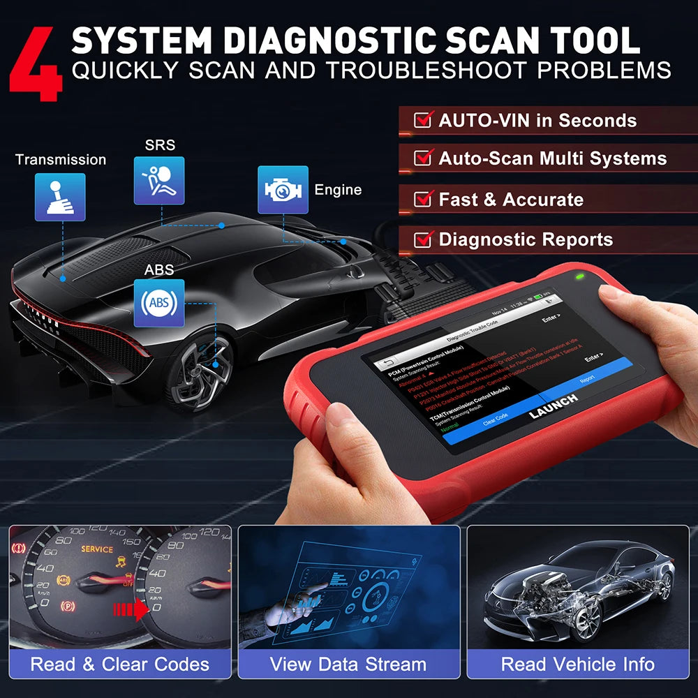 USA EU Warehouse LAUNCH CRP123E V2.0 Car Diagnostic Scanner Obd2 Scanner Code Reader Obd2 Auto Diagnostic Tool Scanner