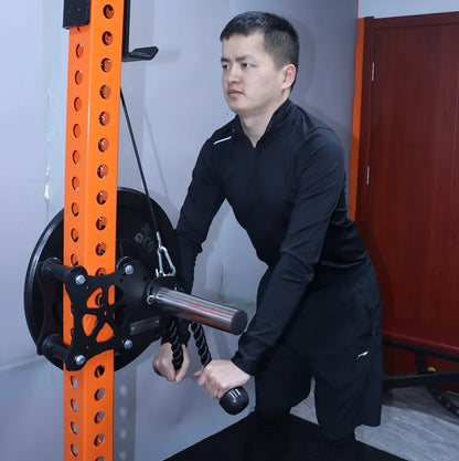 New Fitness Equipment Set | Gym Smith Accessories Attachment for Lat Pull Down, Bench Press, Smith Machine, Multifunction Glider