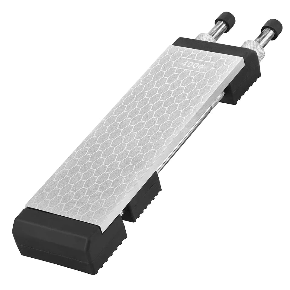 10Pcs 8in Steel Honing Stone Double Sided Diamond Sharpening Bench 400/1000 Grit for Sanders