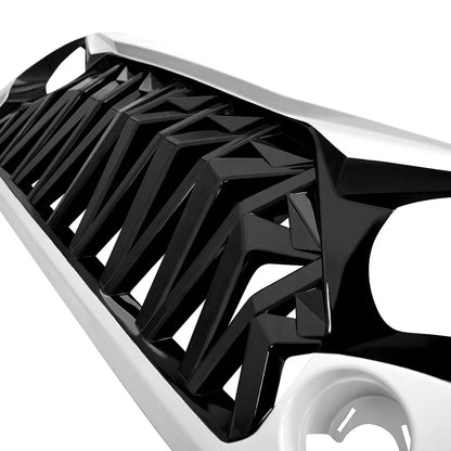 US Warehouse Stock Grille for jeep wrangler Jk Bumper 2007-2018 Factory Shark Grille