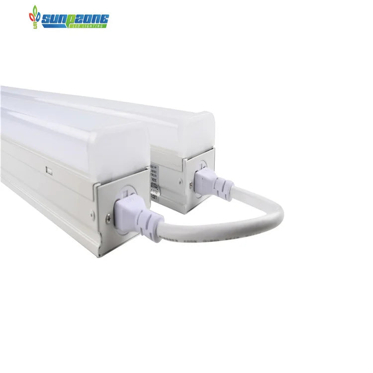 Commercial Indoor Fixture 4FT LED Light Linear Batten Tube Light 38W Emergency Ceiling Lamp