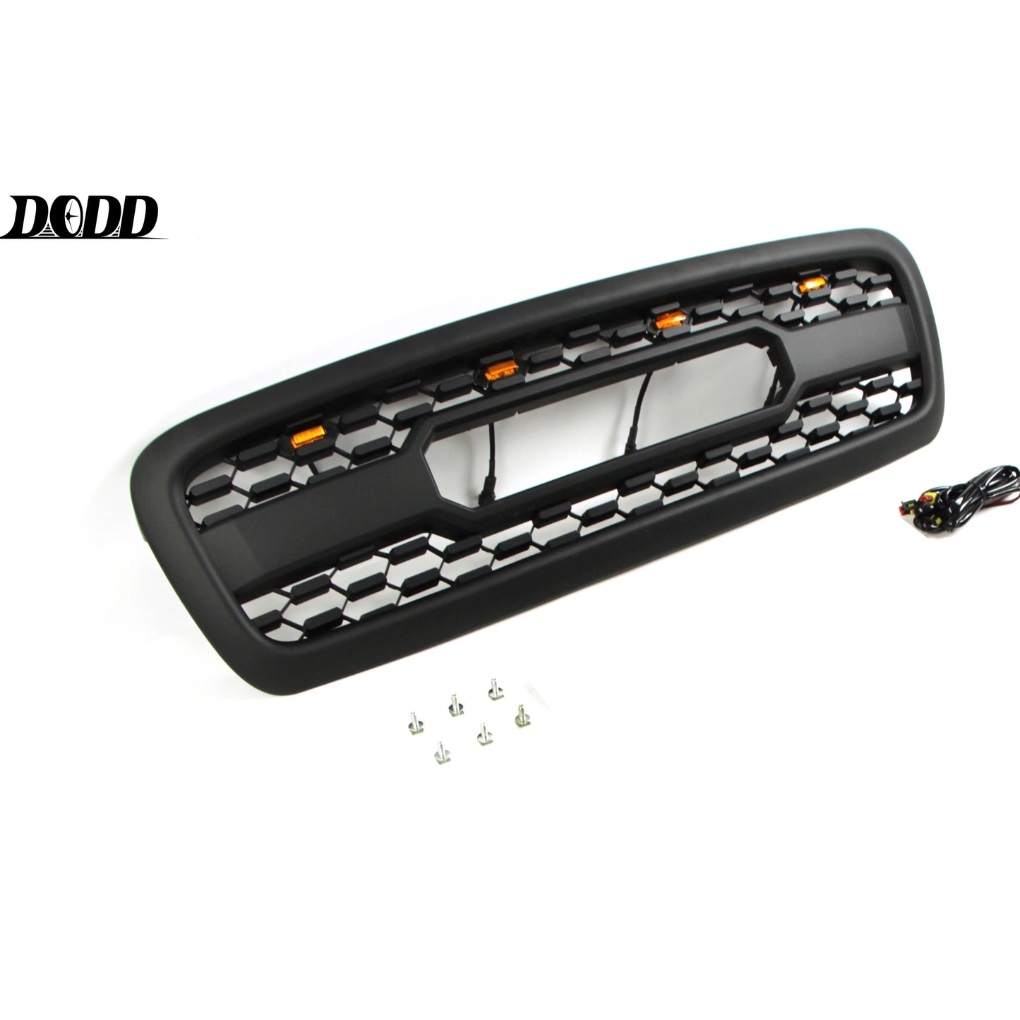 Car Mesh Front Grille With Light Fit for Sequoia 2001-2004